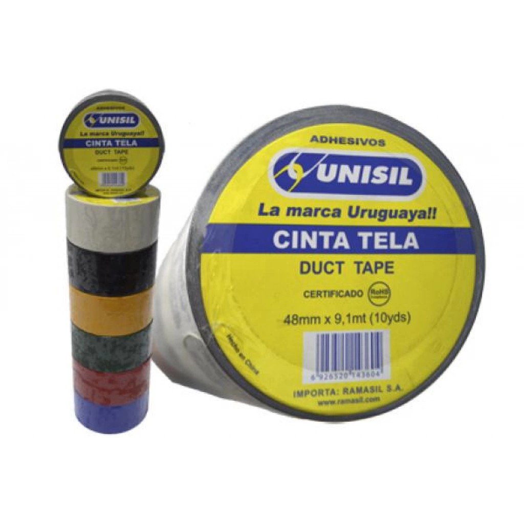 Cinta tipo pato amarilla