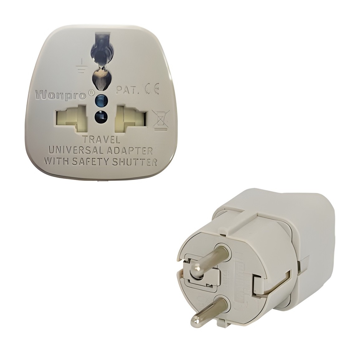 Ficha derivación schuko universal Wompro – Wompro