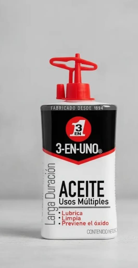 Aceite 3-EN-UNO usos múltiples 90 ml