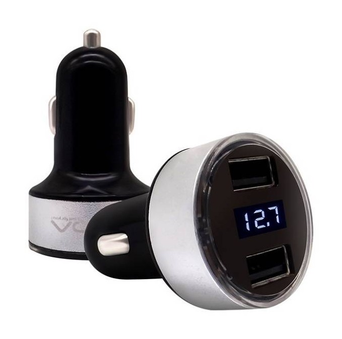 Cargador Treqa 12V/24V 3,1A con display
