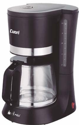 Cafetera de goteo Cuori Amici 1,1 L