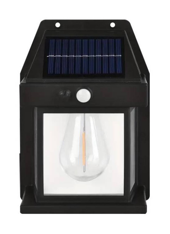 Farol LED solar exterior con sensor