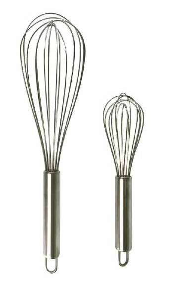 Batidor de acero inoxidable 25 cm