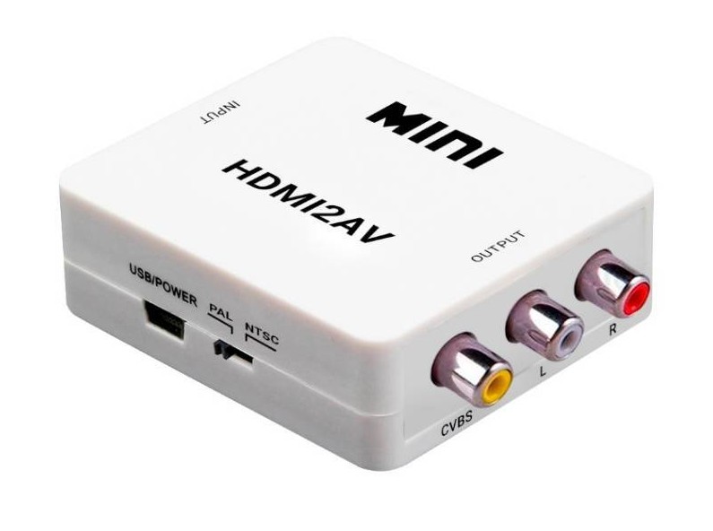 Conversor HDTV a AV RCA Treqa