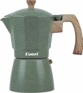 Cafetera italiana Cuori Java 3 pocillos