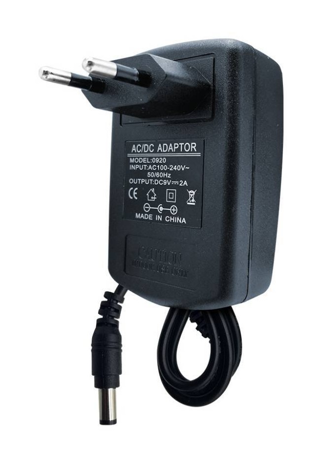 Power adaptor 220V 9V 2A