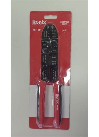 Alicate pela cables y aprieta terminales Ronix RH-1811