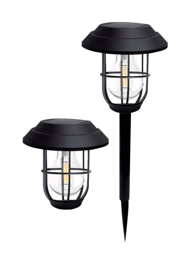 Foco/farol LED solar exterior para jardín